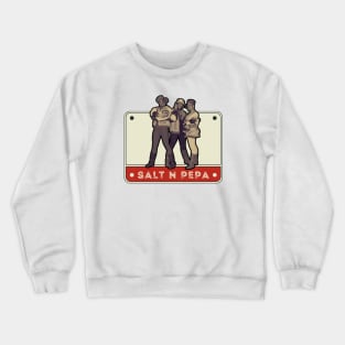 Salt n pepa//original vintage for fans Crewneck Sweatshirt